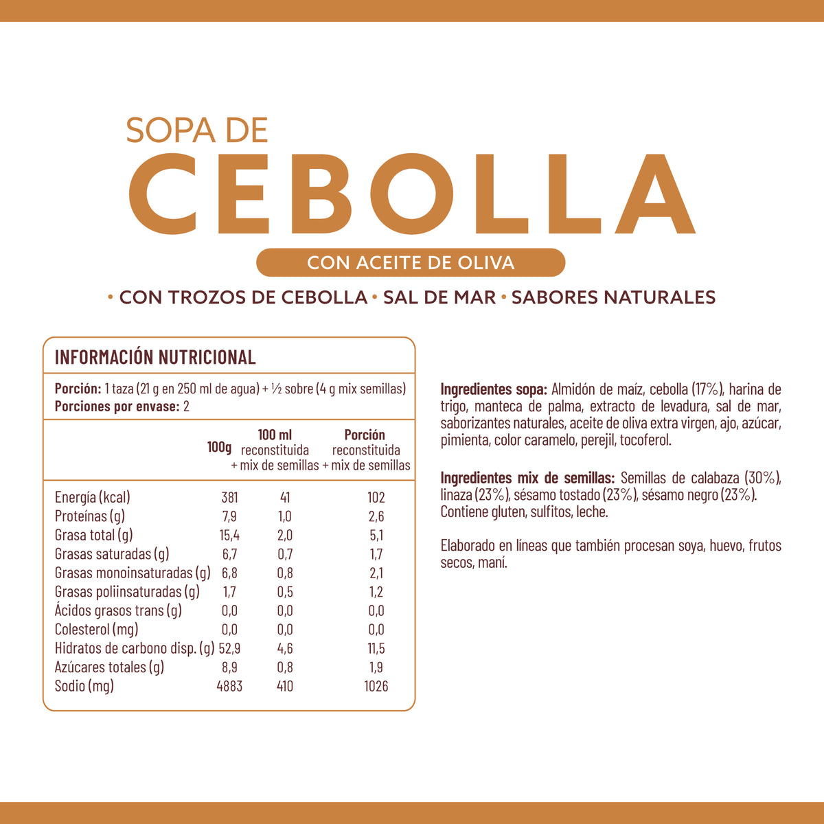 Sopa de Cebolla IPAL Receta Original